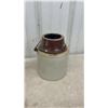 Image 11 : Vintage Two-Tone Stoneware Pickling Crocks With Lids, Set of 3