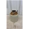 Image 8 : Vintage Two-Tone Stoneware Pickling Crocks With Lids, Set of 3