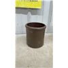 Image 10 : Set of Four Crocks with Brown Interior Glaze, Varying Sizes