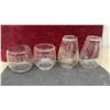Image 2 : Lot of 11 Vintage Clear Glass Lantern Globes