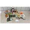 Image 1 : Coleman Lantern Parts Lot: Silk-Lite Mantles, Generators, Buss Fustat Adapters
