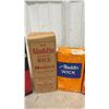 Image 8 : Empty Vintage Aladdin and Welsbach Lamp Mantles and Wicks Including KoneKap, Lox-On