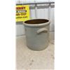 Image 6 : 5 Gallon Stoneware Crock and Wooden Crate