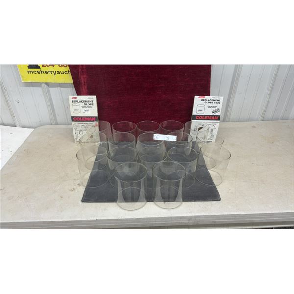 Coleman Replacement Glass Globes for 220, 228, 290, and #330 Model Lanterns