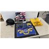 Image 1 : Zox Nano DOT Certified Helmet (Size L), Harley-Davidson Puzzle, Bandana, and Coasters, Jack