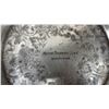 Image 3 : Old English Production Mayor Stephen Juba Winnipeg Silver Plate and Frosted Tulip Glass Tray