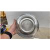 Image 4 : Old English Production Mayor Stephen Juba Winnipeg Silver Plate and Frosted Tulip Glass Tray