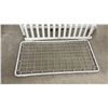 Image 4 : Elfe Juvenile Products White Wooden Baby Crib with Arched Headboard, Metal Mattress Support and