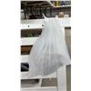 Image 7 : Elfe Juvenile Products White Wooden Baby Crib with Arched Headboard, Metal Mattress Support and