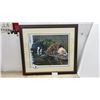 Image 1 : "New Discoveries" by Vikki Meyer Framed Limited Signed Edition Print 628/2007, Labrador Puppies