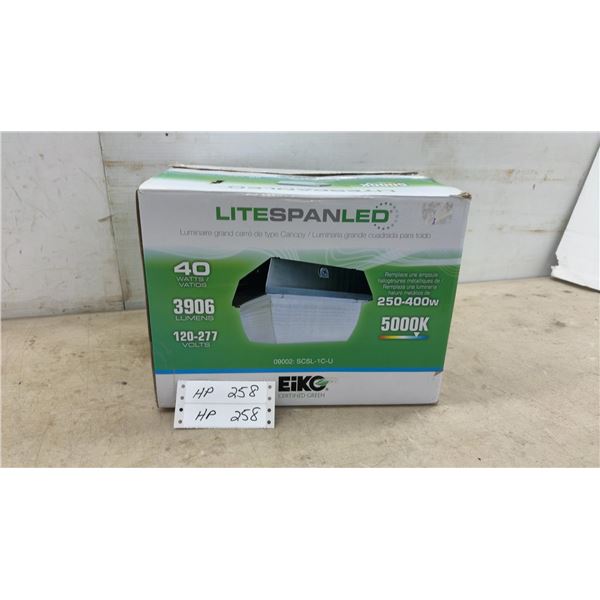 New Shop Light, 40W, 5000K LED Surface Canopy Light, 12.4”×8.9”