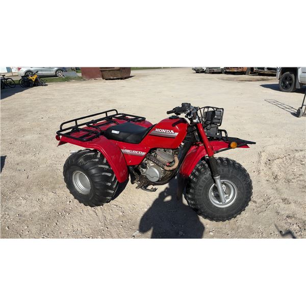 1985 Honda 250ES Big Red 3-Wheeler ATV, Repainted, Runs