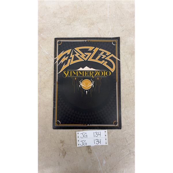 The Eagles Summer 2010 Concert Tour Program
