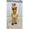 Image 2 : Vintage 1940s Charlie McCarthy Chalkware Carnival Doll Prize, 15” Tall