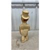 Image 5 : Vintage 1940s Charlie McCarthy Chalkware Carnival Doll Prize, 15” Tall