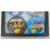 Image 5 : Collection of Vintage McDonalds Pin Back Buttons, Employee Name Tag, Pins and Showcase