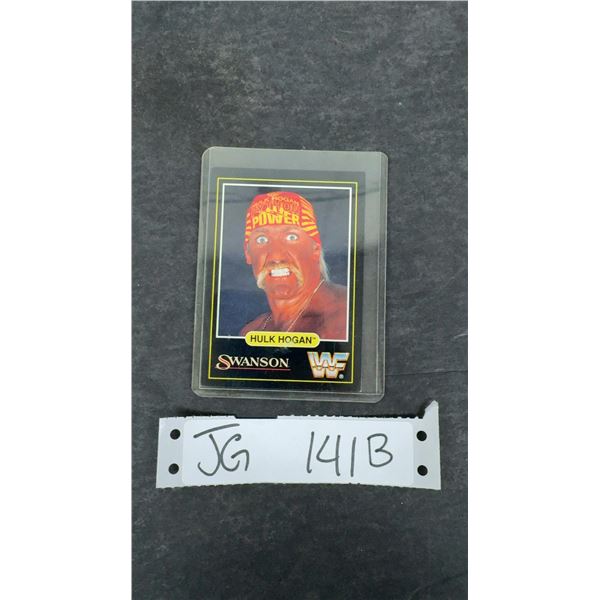 WWF Hulk Hogan 1991 Swanson Trading Card