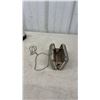 Image 6 : Box of clothes, could be used for Halloween. 2 Pairs of Gold Pants Olsen Europe Size L/14 and