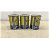 Image 2 : Three Golden Spectro Synthetic Blend Motorcycle 2-Cycle Engine Lubricant Cans, 18 Fluid Ounces