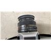 Image 4 : Minolta SRT 200 35mm SLR Camera with 50mm Lens, Soligor Telephoto, Sanwa Flash, Case