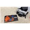 Image 5 : Canon Canonet 28 and Konica C35 Cameras, Canon Canolite D Flash, Manuals, and Bag
