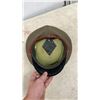 Image 4 : Soviet Army Officer's Visor Cap with Hammer and Sickle Insignia and Aqua Valve Box Locator