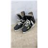 Image 3 : Schwinn Air Center Max Floor Pump, Pair of Ice Skates, and Pair of Snowshoes