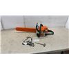 Image 1 : Stihl MS 170 Gas-Powered Chainsaw with New Carb, Extra Chain and More. Working