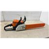 Image 4 : Stihl MS 170 Gas-Powered Chainsaw with New Carb, Extra Chain and More. Working