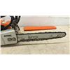Image 5 : Stihl MS 170 Gas-Powered Chainsaw with New Carb, Extra Chain and More. Working