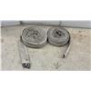 Image 2 : Lot of 3 Used Uncoupled Industrial Fire Hoses