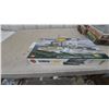Image 15 : 6 Vintage Model Ship Kits: Aurora USS Independence, Monogram USS Constellation, and More various