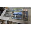 Image 1 : 6 Vintage Model Ship Kits: Aurora USS Independence, Monogram USS Constellation, and More various