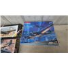 Image 2 : Lot of 6 Model Airplane Kits:1/48scale Sukhoi Su-7 Fitter, Junkers Ju87B-2 Stuka, Heinkel He 111