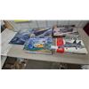 Image 1 : 6 model planes. 1/48 scale . Lindberg Russian MiG-25” Foxbat" Model Kit, Dornier Do 217E-5