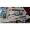 Image 5 : 6 model planes. 1/48 scale . Lindberg Russian MiG-25” Foxbat" Model Kit, Dornier Do 217E-5
