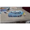 Image 3 : Lot of 6 Vintage 1/48 scale Model Kits: Italeri MiG-27 Flogger-D, F-16 BID Viper, Alpha Jet A/E