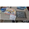 Image 5 : Lot of 6 Vintage 1/48 scale Model Kits: Italeri MiG-27 Flogger-D, F-16 BID Viper, Alpha Jet A/E