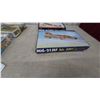 Image 5 : Lot of 6 Model Airplane Kits:1/48 scale F-94B, Arado Ar 196A, Henschel Hs 123A-1, Kawanishi N1K1