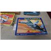 Image 4 : 6 Vintage Model Airplane Kits1/48scale: F-101 Voodoo, SU-27 Flanker B, SBD-4 Dauntless
