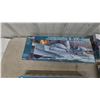Image 2 : 6 model ships various scale Revell S-100 Class German Fast Attack Craft, Heller 1:400 Jeanne D'Arc