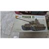 Image 4 : 7 Assorted Model Kits: Tamiya Pz.Kpfw. VI Tiger II, Matchbox Sea Venom FAW.22