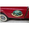 Image 3 : Ny-Lint No. 4400 Camper Pickup Truck, Red and White Pressed Steel, with Original Box. 13.6” early
