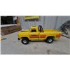 Image 3 : Tonka #2525 Mighty Pickup Truck with Roll Bar, Yellow with Multicolor Stripes, Late 1970s. 15.6”