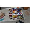 Image 1 : HO Scale Model Train Lot: McKean Models Santa Fe Passenger Car, Roundhouse Kits, Athearn