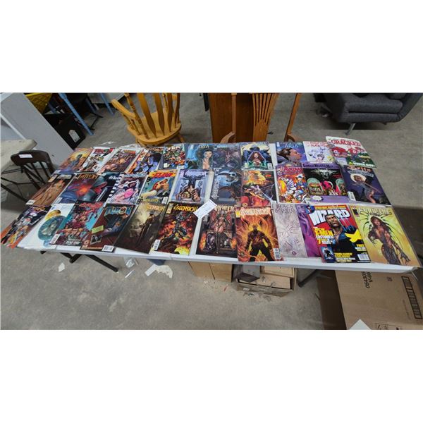 33 Comic Books: Fathom, Aria, Ascension, Witchblade, Thulok, Lost in Space