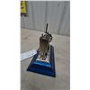 Image 5 : Kaiser Blue Child's Sewing Machine, Hand Crank, Spool Pin