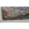 Image 3 : Framed Canadian Pacific Print "Banff Springs Hotel and Bow River Valley" by L. Richmond. 22”×26”