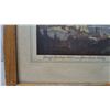 Image 5 : Framed Canadian Pacific Print "Banff Springs Hotel and Bow River Valley" by L. Richmond. 22”×26”
