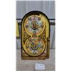 Image 1 : Vintage Lindstrom's Atlas World Map Tin Litho Bagatelle Pinball Game